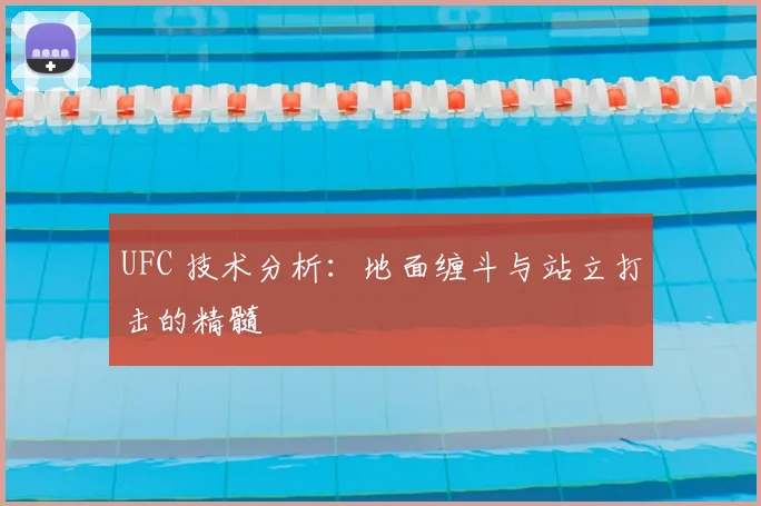 UFC 技术分析：地面缠斗与站立打击的精髓